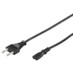 goobay NK 104 S-150 Strømkabel 1.5m Sort