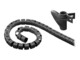 goobay WireTube 2.5m Sort