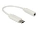Delock Lyd adapter 14cm Hvid