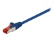 Goobay RJ 45 S/FTP CAT6 1,5 meter skærmet BLÅ