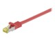 goobay CAT 7 SFTP, PiMF 50cm Patchkabel Rød