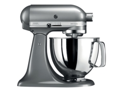 KitchenAid Artisan 5KSM125ECU Køkkenmaskine 4.8liter Sølvgrå