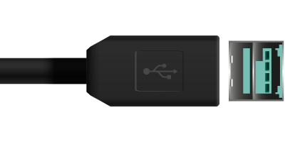 Kabel ende: Pluspower USB Female