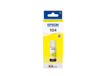 Epson EcoTank 104 Gul 7500 sider Blækbeholder C13T00P440
