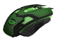 Esperanza MX207 COBRA Optisk Kabling Sort Grøn