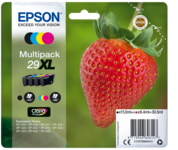 Epson 29XL Multipack Sort Gul Cyan Magenta Blæk C13T29964012