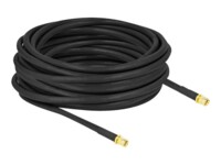 DeLOCK Antennekabel Koaksial 10m Sort Sort