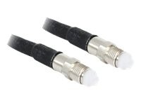 DeLOCK Antennekabel 1m Sort Sort