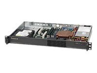 Supermicro SC510 203B Rackversion Micro-ATX 200Watt Strømforsyning Sort
