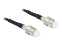 DeLOCK RF-kabel 5m Sort Sort