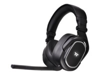 Thermaltake ARGENT H5 RGB Trådløs Kablet Høretelefoner Sort