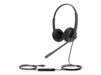 Yealink UH34 Dual Kablet Høretelefoner Sort