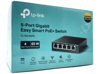 TP-Link Easy Smart TL-SG105PE Switch 5-porte Gigabit PoE+