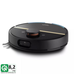 Philips HomeRun 7000 Aqua XU7000 Støvsuger 0.3liter Jet black/gold