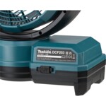 Makita DCF203Z Køleventilator Sort Blå