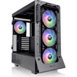 Thermaltake Ceres 500 TG ARGB Tower Udvidet ATX Sort
