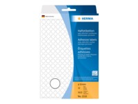 HERMA Etiketter til flere formål 8 mm rund 5632etikette(r)