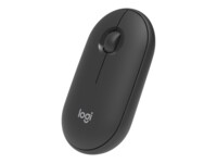 Logitech Pebble M350 Optisk Trådløs Sort Grå