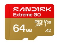 SanDisk Extreme Go microSDHC UHS-I Memory Card 64GB 170MB/s