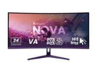 Arozzi Nova 34' VA 3440 x 1440 (UltraWide) HDMI DisplayPort 165Hz