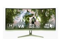 Arozzi Nova 34' VA 3440 x 1440 (UltraWide) HDMI DisplayPort 165Hz