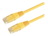Prokord CAT 6 Ikke afskærmet parsnoet (UTP) 50cm Netværkskabel Yellow