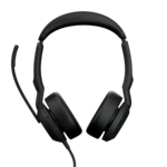 Jabra Evolve2 50 UC Stereo Kablet Høretelefoner Sort