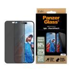 PanzerGlass Privacy Screen Protector iPhone '24 6.1' Ultra-Wide Fit