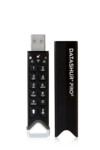 iStorage datAshur Pro2 64GB USB 3.2 Gen 1 Sort