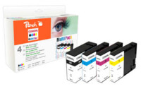 Peach Combi-Pack C2500XL Sort Gul Cyan Magenta Blæk PI100-283