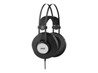 AKG K72 Kablet Hovedtelefoner Sort Sølv