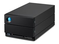 LaCie 2big Dock Harddisk-array 60TB 2bays