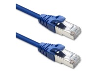 Qoltec CAT 6 Kabel med folie og kobberfletning (FTP) 5m Patchkabel Blå