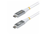StarTech.com CC150CM80GUSB4CABLEW USB-C to USB-C 1,5m Hvid