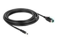 Delock Forstærket USB kabel 4m Sort