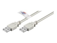 goobay USB-kabel 2m Grå