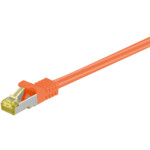 goobay CAT 7 SFTP, PiMF 50cm Patchkabel Orange