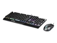 MSI Vigor GK30 Tastatur Mecha-membran 6 zone RGB Kabling Tysk