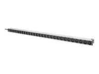 DIGITUS Strømfordelingsenhed 27-stik 16A Sort 3m