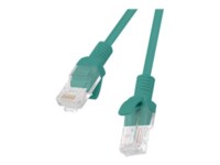 Lanberg CAT 6 Ikke afskærmet parsnoet (UTP) 10m Patchkabel Grøn RAL 6024