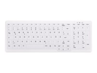 Contour Design Active Key AK-C7000F-UVS-W/CH Tastatur Membran LED Kablet