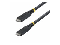 StarTech.com CC1M40GUSB4TP USB-C to USB-C to USB-C 1m Sort