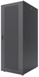 19' Server Cabinet, 47U, IP20-Rated Housing, Flatpacked, Black