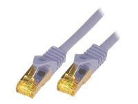 M-CAB RAW CAT 7 SFTP, PiMF 25cm Netværkskabel Grå