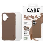 CARE by PanzerGlass® Fashionable Case Samba Espresso w. MagSafe iPhone 2025 6.3'