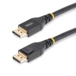 StarTech.com 50ft (15m) VESA-Certified Active DisplayPort 1.4 Cable, DP8K w/HBR3/HDR10/MST/DSC 1.2/HDCP 2.2, 8K 60Hz, 4K 120Hz Video - Active DP 1.4 Cable M/M (DP14A-15M-DP-CABLE) DisplayPort kabel 15m