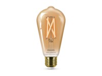 Philips Smart LED-filament-lyspære 7W F 640lumen 2000-5000K Varmt til køligt hvidt lys