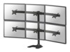 Neomounts FPMA-D700DD6 Stativ 6 LCD displays 10'-27'
