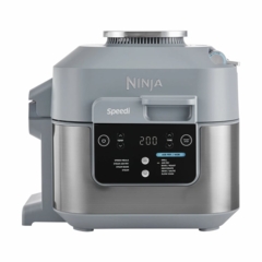 Ninja Speedi ON400EU multicooker i sølv med 5,7 liter kapacitet