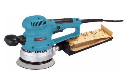 Makita BO6030JX - Sliber med tilfældigt kredsløb - 310 W - 150 mm